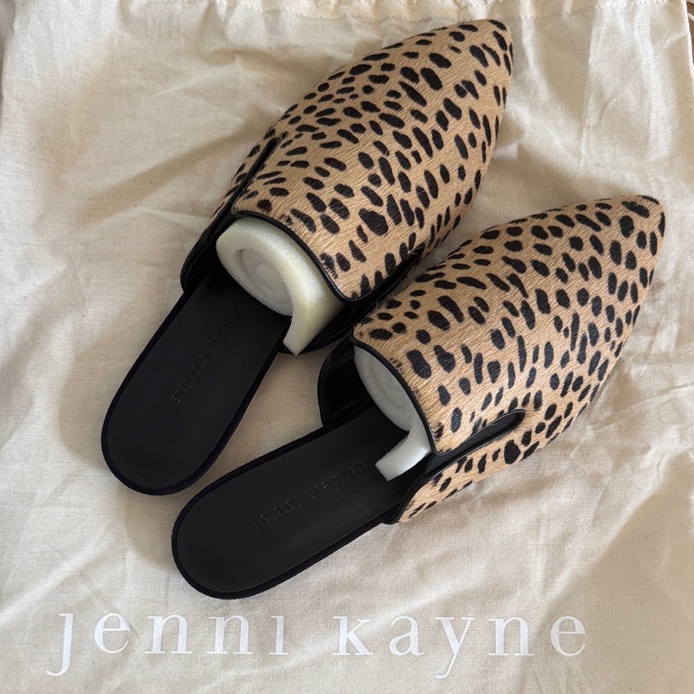 Jenni Kayne Animal Print Mules